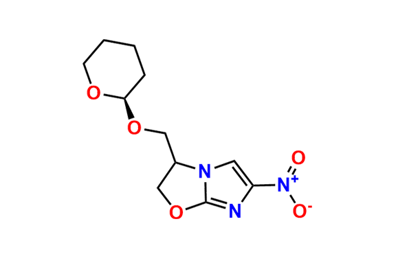 6-nitro-3-((((R)-tetrahydro-2H-pyran-2-yl)oxy)methyl)-2,3-dihydroimidazo[2,1-b]oxazole