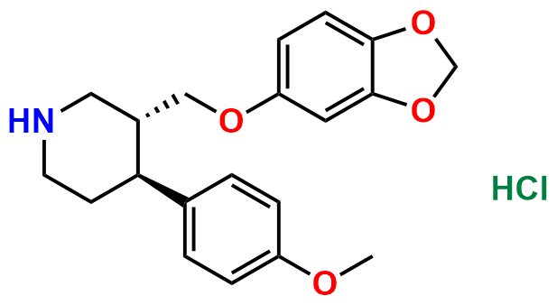 rac-trans-4-Defluoro-4-ethoxy Paroxetine Hydrochloride