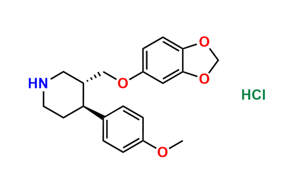 (3R,4S)-3-((Benzo[d][1,3]dioxol-5-yloxy)methyl)-4-(4-methoxyphenyl)piperidine Hydrochloride