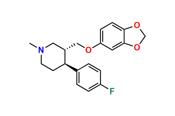 (3R,4S)-3-((Benzo[d][1,3]dioxol-5-yloxy)methyl)-4-(4-fluorophenyl)-1-methylpiperidine