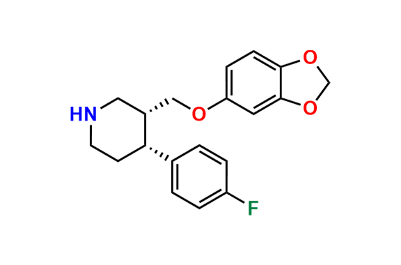 (3R,4R)-3-((Benzo[d][1,3]dioxol-5-yloxy)methyl)-4-(4-fluorophenyl)piperidine