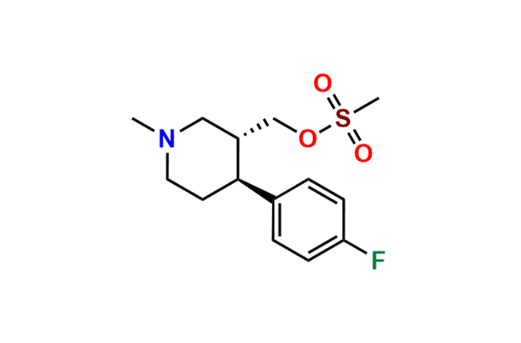 ((3R,4S)-4-(4-Fluorophenyl)-1-methylpiperidin-3-yl)methyl methanesulfonate