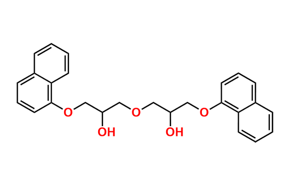 3,3\'-Oxybis(1-(naphthalen-1-yloxy)propan-2-ol)