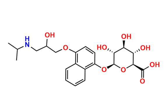 4-Hydroxy Propranolol b-D-Glucuronide