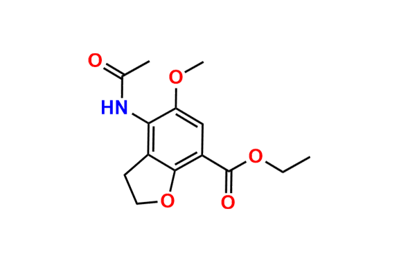 ethyl 4-acetamido-2,3-dihydro-5-methoxybenzofuran-7-carboxylate