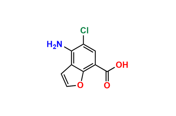 4-amino-5-chlorobenzofuran-7-carboxylic acid