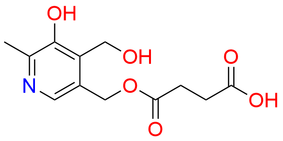 4-((5-Hydroxy-4-(hydroxymethyl)-6-methylpyridin-3-yl)methoxy)-4-oxobutanoic acid