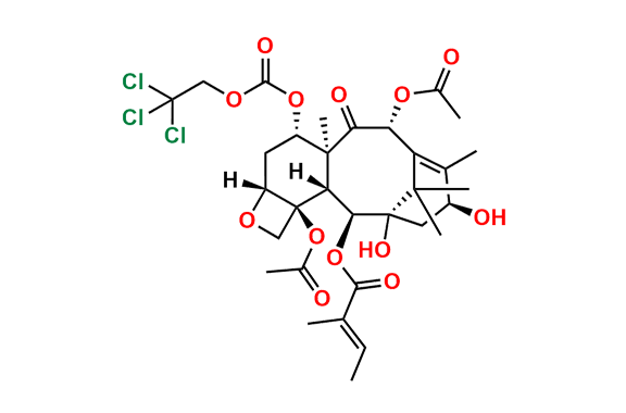 7-Troc-2-Debenzoyl-2-Pentenate Baccatin-III