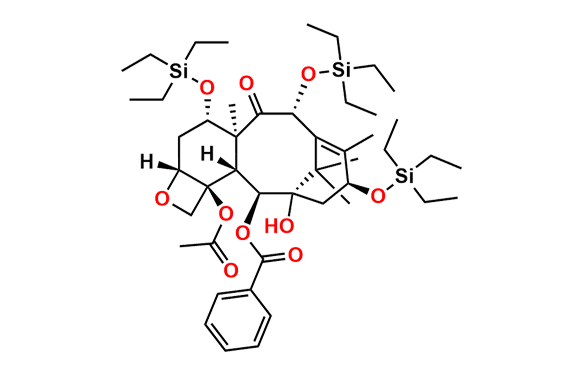 7,10,13-Tris(triethylsilyl)-10-Deacetylbaccatin III
