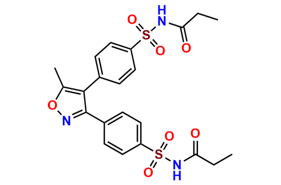 N,N`-((5-Methylisoxazole-3,4-diyl)bis(4,1-phenylenesulfonyl))dipropionamide