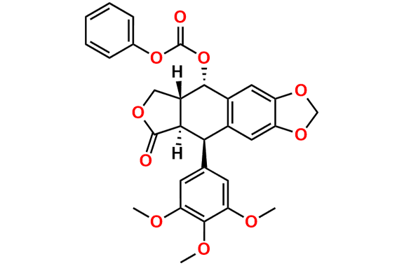 (5S,5aR,8aR,9R)-8-Oxo-9-(3,4,5-trimethoxyphenyl)-5,5a,6,8,8a,9-hexahydrofuro[3`,4`:6,7]naphtho[2,3-d][1,3]dioxol-5-yl phenyl Carbonate