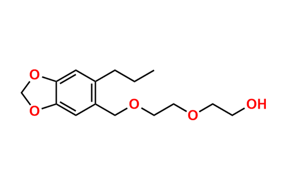 2-(2-((6-Propylbenzo[d][1,3]dioxol-5-yl)methoxy)ethoxy)ethan-1-ol