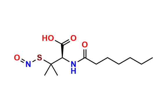 S-Nitroso-N-heptanoyl-D,L-penicillamine