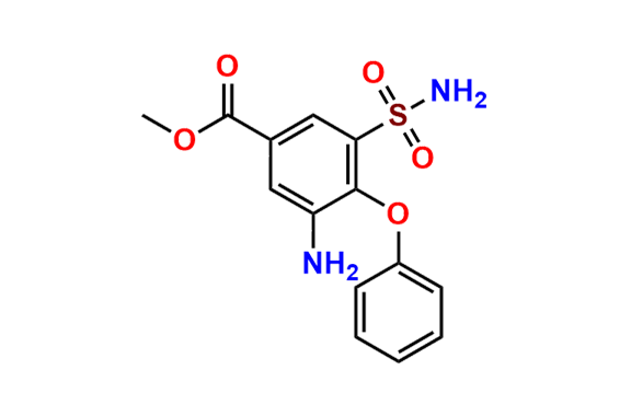 3-Amino-5-(aminosulfonyl)-4-phenoxy-benzoic Acid Methyl Ester
