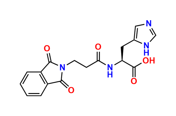 (S)-2-(3-(1,3-Dioxoisoindolin-2-yl)propanamido)-3-(1H-imidazol-5-yl)propanoic Acid