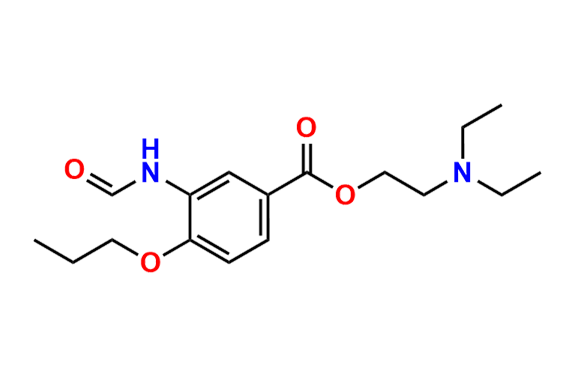2-(Diethylamino)ethyl 3-formamido-4-propoxybenzoate