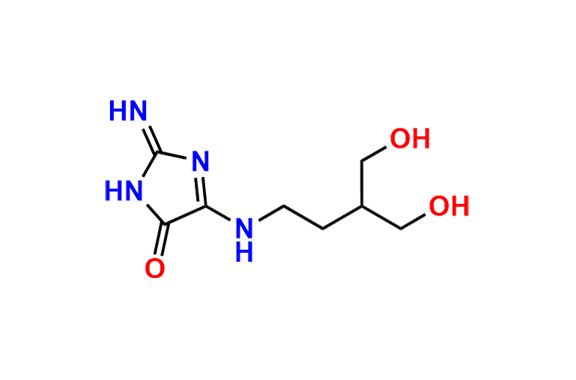 5-((4-Hydroxy-3-(hydroxymethyl)butyl)amino)-2-imino-2,3-dihydro-4H-imidazol-4-one