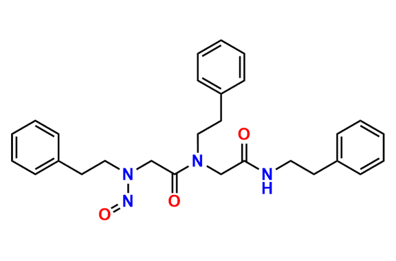 2-(nitroso(phenethyl)amino)-N-(2-oxo-2-(phenethylamino)ethyl)-N-phenethylacetamide