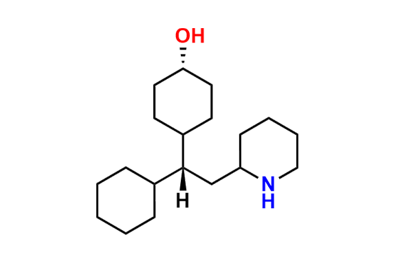 trans-Hydroxy Perhexiline (Mixture of Diastereomers)