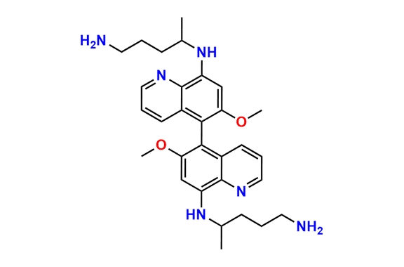 N4,N4`-(6,6`-Dimethoxy-[5,5`-biquinoline]-8,8`-diyl)bis(pentane-1,4-diamine)