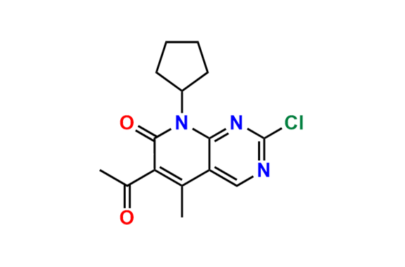 6-Acetyl-2-chloro-8-cyclopentyl-5-methylpyrido[2,3-d]pyrimidin-7(8H)-one
