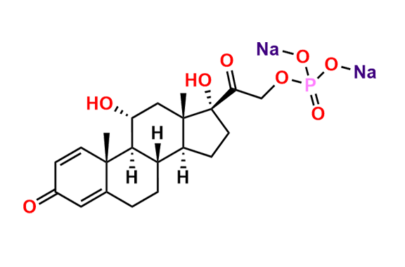 Prednisolone sodium phosphate Isomer I