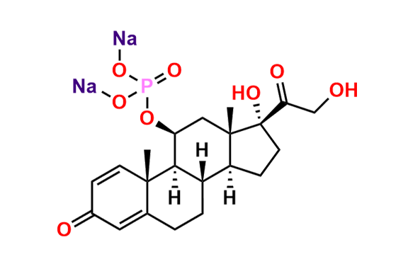 Prednisolone sodium phosphate Isomer II