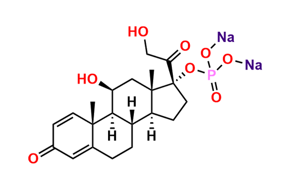 Prednisolone sodium phosphate Isomer III