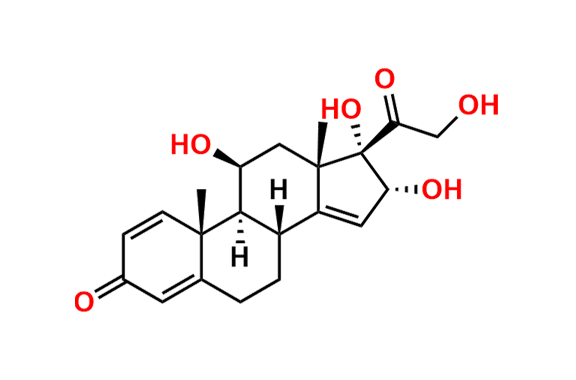 14-15-Dehydro-16α-Hydroxyprednisolone
