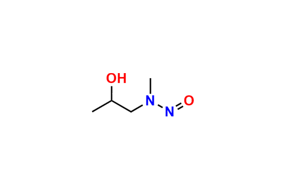 N-nitrosomethyl-2-hydroxypropylamine