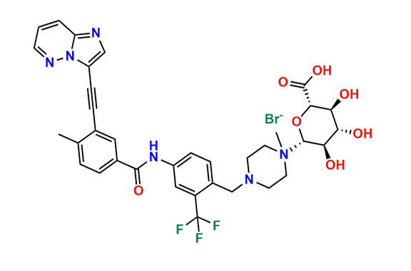 Ponatinib N-beta-D-Glucuronide