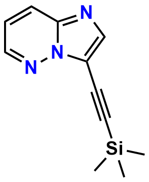 3-((Trimethylsilyl)ethynyl)imidazo[1,2-b]pyridazine
