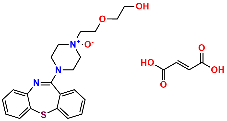 Quetiapine N-Oxide Hemifumarate
