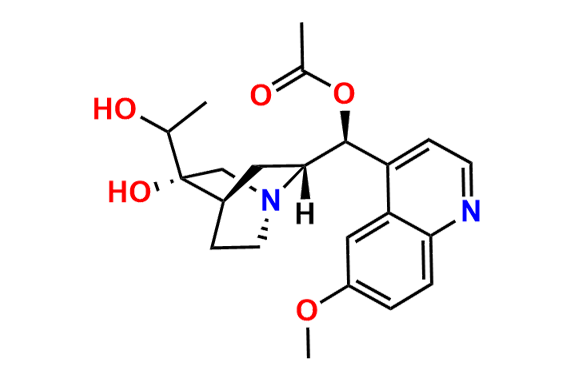 9-Acetyl-3,10-dihydroxyapoquinidine Methyl Ether