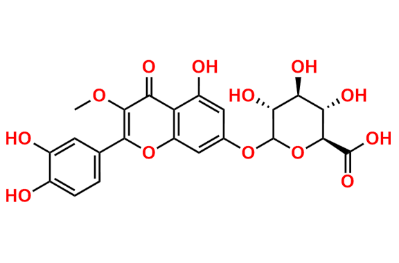Quercetin 3-Methyl Ether 7-Glucuronide