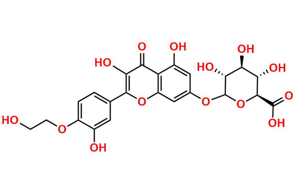 Mono-3-Hydroxyethyl-Quercetin-Glucuronide