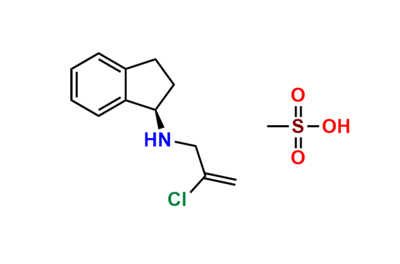 2-Chloro Rasagiline Methanesulfonate Impurity