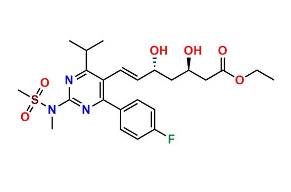 Rosuvastatin (3R,5R)-Isomer Ethyl Ester