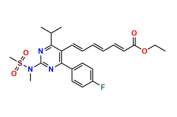 Rosuvastatin 2,3,4,5-Dianhydro Acid Ethyl Ester