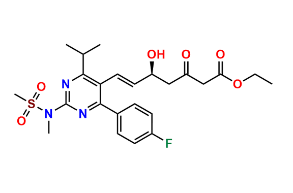 3-Oxo Ethyl Ester Rosuvastatin