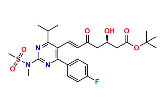 Rosuvastatin 5-Oxo Acid t-Butyl Ester
