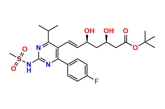 Rosuvastatin N-Desmethyl t-Butyl Ester