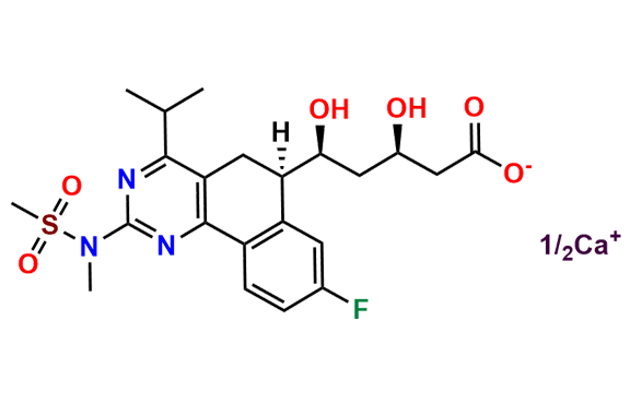 Rosuvastatin (6R)-Isomer Calcium Salt