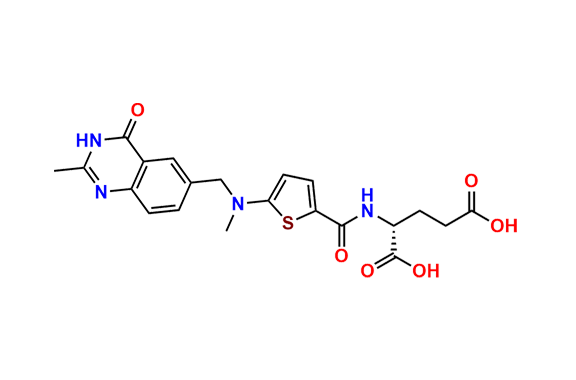 (5-(Methyl((2-methyl-4-oxo-1,4-dihydroquinazolin-6-yl)methyl)amino)thiophene-2-carbonyl)-D-glutamic acid