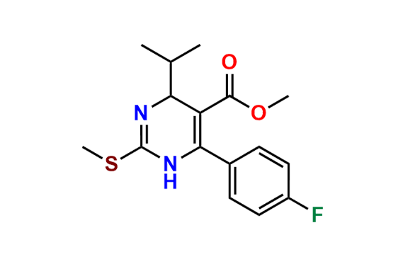 Methyl 6-(4-Fluorophenyl)-4-isopropyl-2-methylthio-1,4-dihydropyrimidine-5-carboxylate