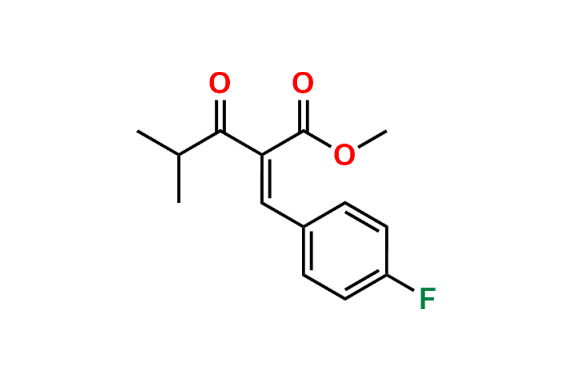 (E/Z)-4-Carboxymethyl-5-(4-fluorophenyl)-2-methyl-pent-4-en-3-one
