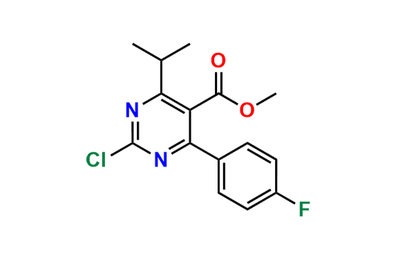 Methyl 2-chloro-4-(4-fluorophenyl)-6-isopropylpyrimidine-5-carboxylate