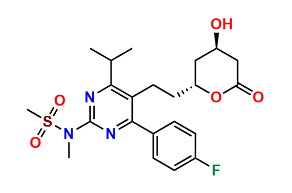 N-(4-(4-Fluorophenyl)-5-(2-((2R,4R)-4-hydroxy-6-oxotetrahydro-2H-pyran-2-yl)ethyl)-6-isopropylpyrimidin-2-yl)-N-methylmethanesulfonamide