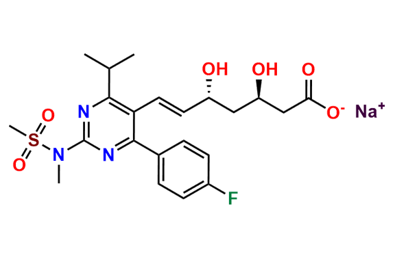 (3R,5R)-Rosuvastatin Sodium Salt