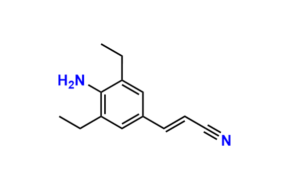 3-(4-Amino-3,5-diethylphenyl)-2-propenenitrile